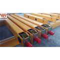 Euro-style hollow shaft end truck for single girder overhead bridge EOT crane